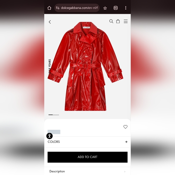 Vintage Red Trench Coat - Picture 16 of 16